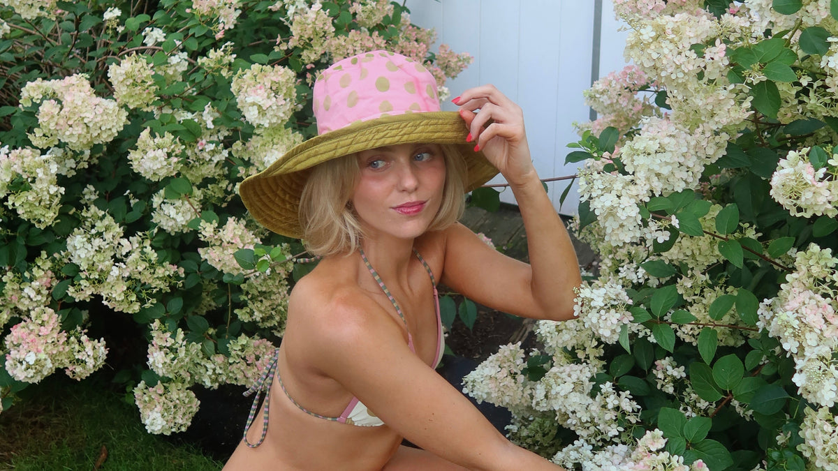 Melon Dot Hat