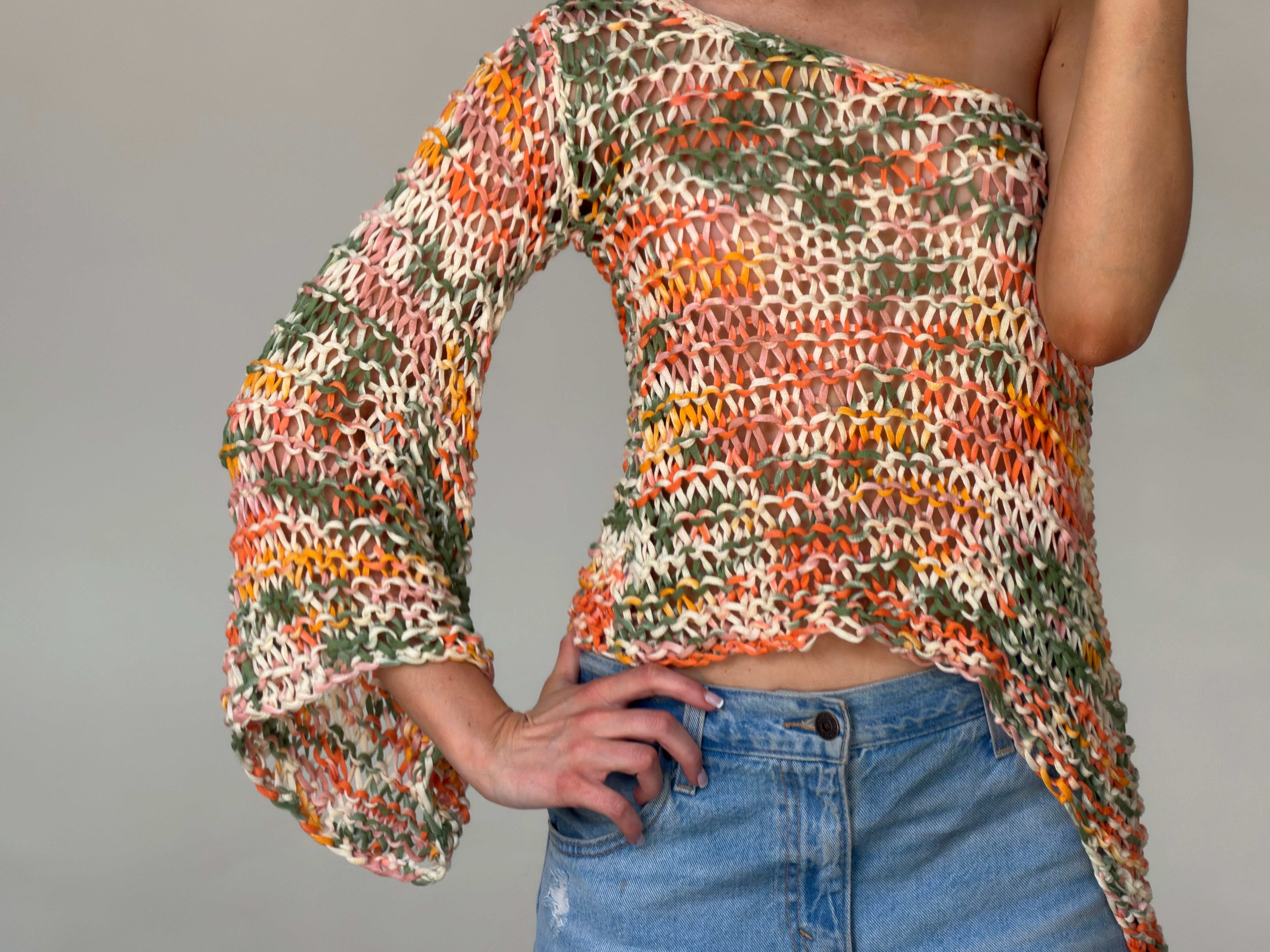 Sunset Stitch Top