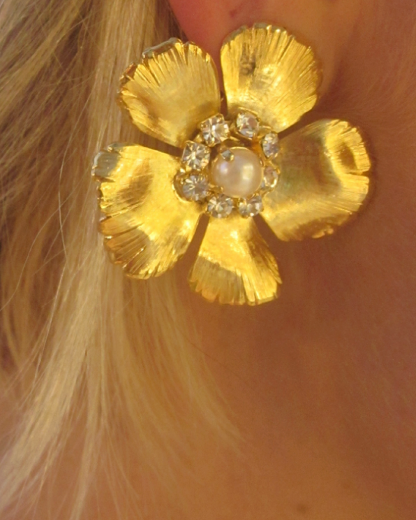 Golden Bloom Earrings